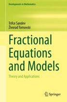 Developments in Mathematics 61 - Fractional Equations and Models