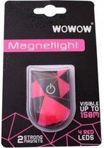 Multilfunctioneel led licht met magnetsiche sluiting - Urban Magnetlight pink