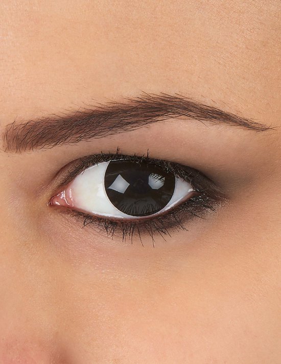 ZOELIBAT - Zwarte ogen contactlenzen voor volwassenen | bol.com