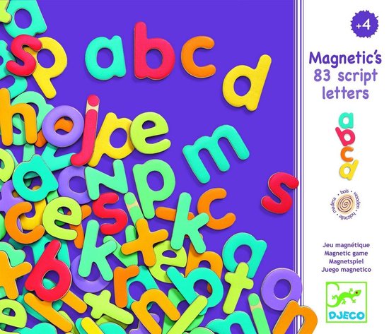Afbeelding van het spel Djeco magnetische Letters
