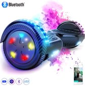 Evercross Hoverboard 6.5 Inch | Flits Wielen | Bluetooth Speaker | LED verlichting | Koolzwart