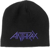 Anthrax Beanie muts Logo Zwart