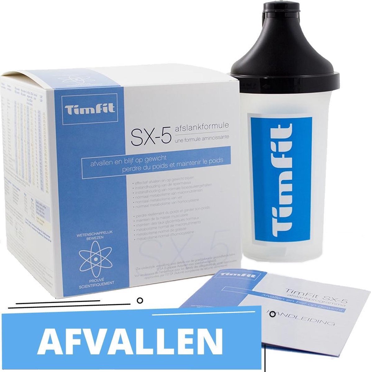Goedkoopste TimFit Eiwitshakes minikuur | 5 dagen afvallen met 5 smaken!