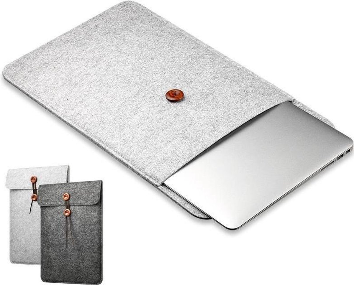Vilten Envelop Soft Sleeve Voor Apple Macbook Air & Pro 13 Inch Laptop Case
