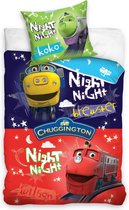 Chuggington - Dekbedovertrek - Eenpersoons - 160x200 cm + 1 kussensloop 70x80 cm - Multi