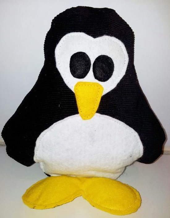 Toetie Zo Fait Main En Peluche Pingouin Noir Blanc Jouets Bebe Enfant Bol Com