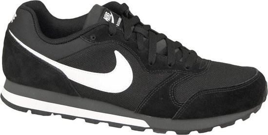 Nike Md Runner 2 Heren Sneakers - Black/White-Anthracite - Maat 41 | bol.com