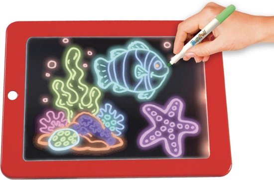 Message Board Lamp, 5V 1A Note Board met Pen Creatieve LED Nachtlampje USB Bericht Memo Board voor Thuis, Kantoor Decor (Verticaal