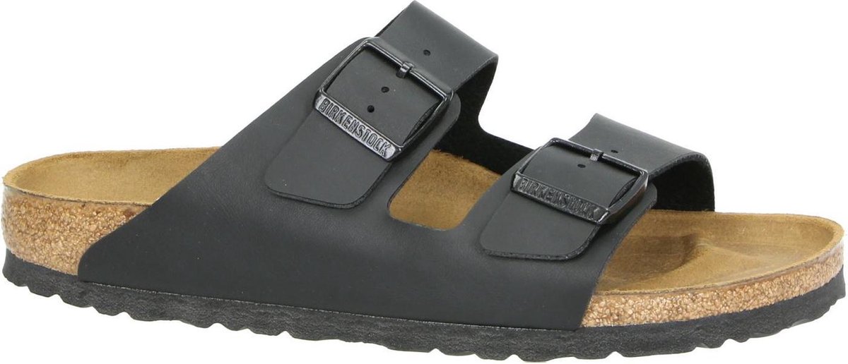 Birkenstock Arizona Heren Slippers Smal - Black - Maat 43 | bol.com