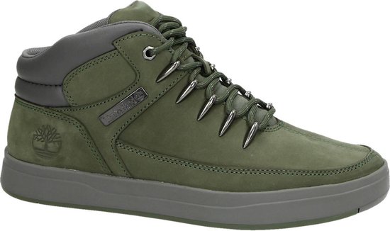 Timberland Davis Sq Hike Cupsole Heren Sneakers - Kaki - Maat 40 | bol.com