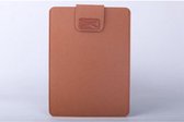 Laptop sleeve 13 inch vilt. Eenvoudig, elegant. 35 x 24 cm. Bruin. Tablethoes / tablethouder.