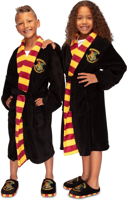 Badjas Harry Potter "Hogwarts" non hooded kids size 10-12 Jaar (L)