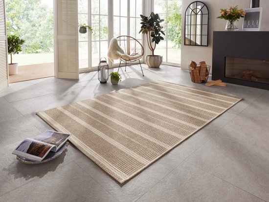 Jute buitenkleed Laon Elle Decoration - bruin 160x230 cm