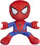 Spiderman knuffel shooting red/blue 80cm