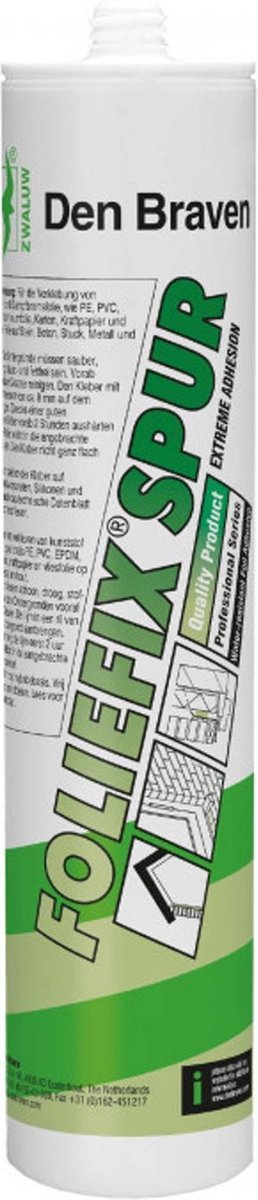 Zwaluw Den Braven 10866901 Foliefix Spur Montagelijm - Groen - 310ml