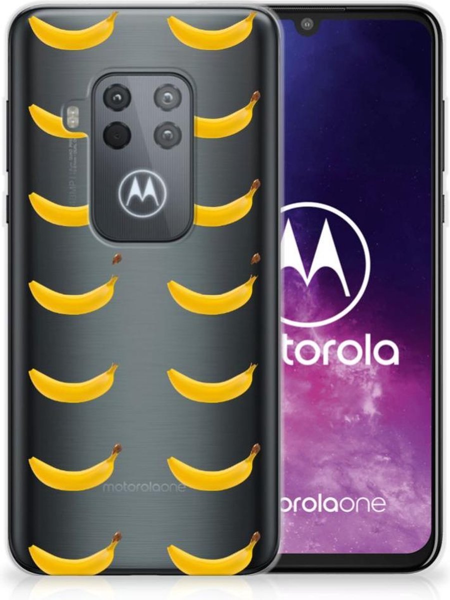 Motorola One Zoom Siliconen Case Banana