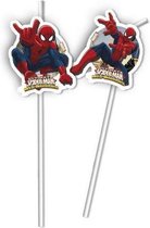 Spiderman Rietjes 6 stuks