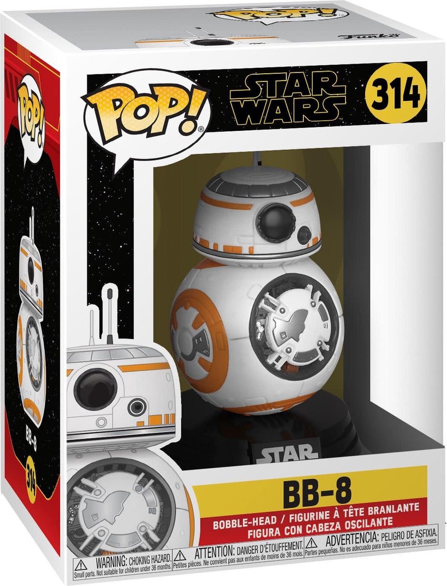 Funko POP! Star Wars: Rainbow BB-8 #61 - Action Figure 3.75 Pollici - Shop Exclusive