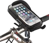 Fiets Motorfiets Telefoon Houder Waterdicht met opbergruimte