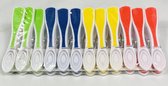 3 pakken (totaal 36 stuks) Plastic wasknijpers Zachte greep