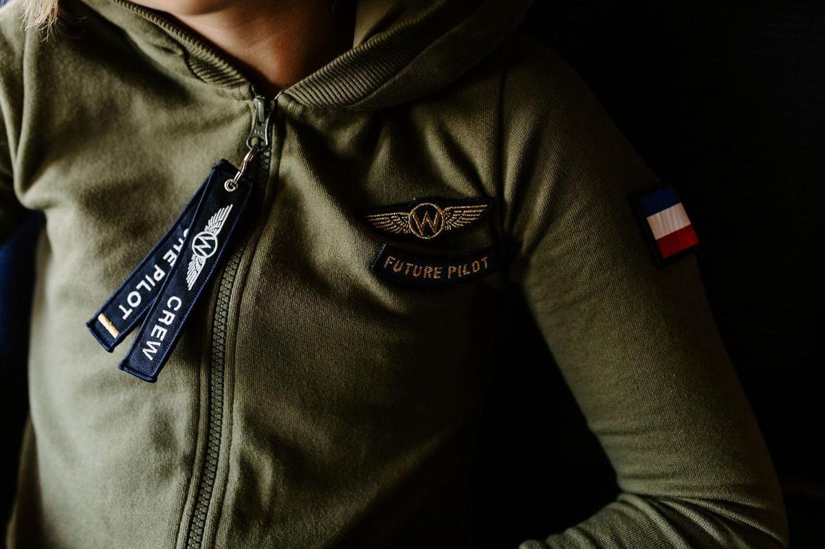 Wick Wings Army Onesie 100% katoen slaapmasker nekkussen mt — afbeelding 7