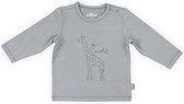 Jollein Safari Shirt lange mouw 62/68 grey