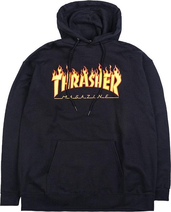 bol.com | Thrasher Flame Hoodie Black