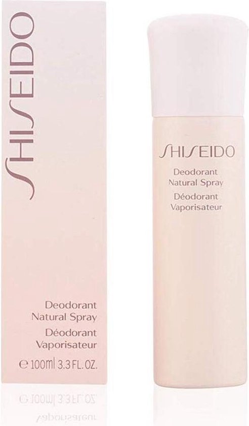 Shiseido - Deodorant Natural Spray 100 Ml | bol.com