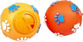 Duvo+ Vinyl snack bal pootjes - let op alleen de kleur oranje word geleverd !
