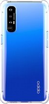 Shop4 - Oppo Find X2 Neo Hoesje - Zachte Back Case Transparant