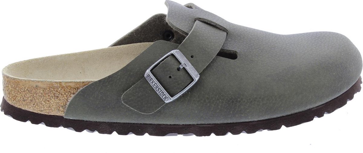 birkenstock green clogs