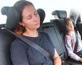 Nekkussen Autostoel - Hoofdsteun Voor In De Auto - Hoofdsteun Kussen -Universele Instelbare Reis Hoofdsteun - Neksteun - Autostoelkussen - Verstelbaar - Veiligheid en Bescherming - Voor kinderen en volwassenen - ZWART
