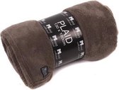 In The Mood Maxime Fleece Plaid - Taupé