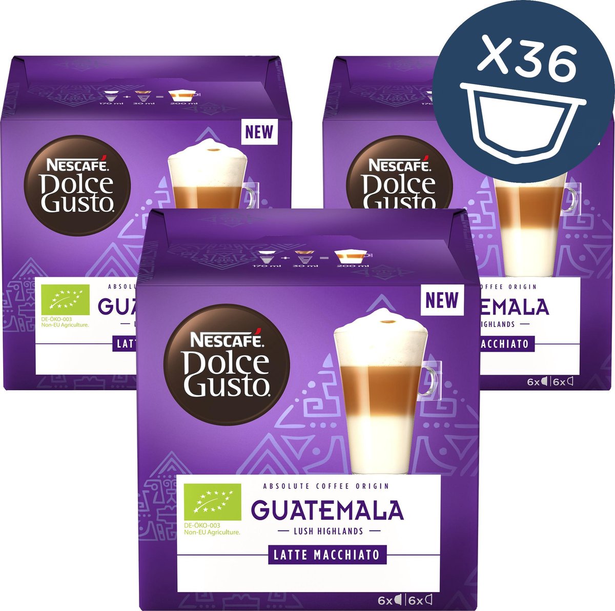 Nescafé Dolce Gusto Guatemala Latte 