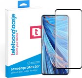 Telefoonglaasje Screenprotectors Geschikt voor OPPO Find X2 Neo - Volledig Dekkend - Gehard Glas Screenprotector Geschikt voor OPPO Find X2 Neo - Beschermglas van rand tot rand