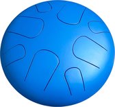 LIDAH® Steel Tongue Drum - A Mineur Constellation Series - Handpan - 28 cm - voor Kinderen en Volwassenen - Lotus Yoga Klankschaal