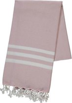 Hamamdoek Bala Sultan Rose Pink - 180x100cm - strandlaken - sneldrogende saunahanddoek - zwemhanddoek - sneldrogende handdoeken - saunadoek