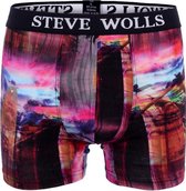 Steve Wolls® - Boxershort print Desert - Maat L