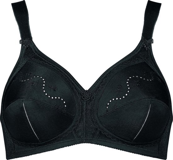 Triumph - Doreen+Cotton 01 N - BLACK - Vrouwen - Maat D85