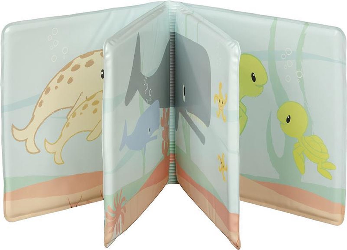 Studio Circus badboekje zee vriendjes - badspeelgoed oceaandieren zeedieren - ecucatief speelgoed — cadeau in Spellen & Speelgoed - foto 3