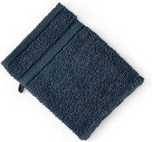 LINNICK Pure Washand 100% Katoen - Ocean Blue - 16x21cm- Per 12 Stuks