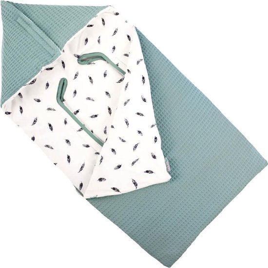 Voetenzak Maxi Cosi - Universeel - Superzacht katoen - Jade wit | bol.com