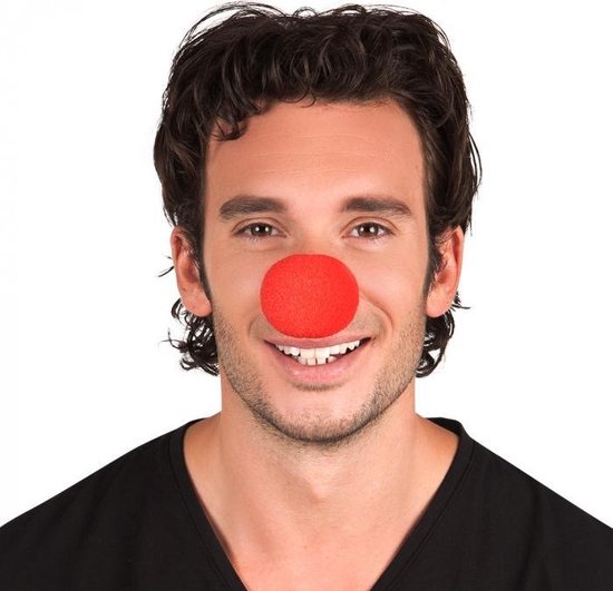 Clownsneus rood schuim