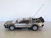 Diecast schaalmodel 1:18 DeLorean DMC-12 Time Machine - Back To The Future