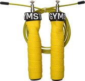 GYMSTON Springtouw met Kogellagers + Gratis Draagtas & Extra Kabel - Speedrope - 3m – Verstelbaar - Skipping Rope - Jump Rope - Sport - Krachttraining - Fitness - Conditie - Touwtje Springen 