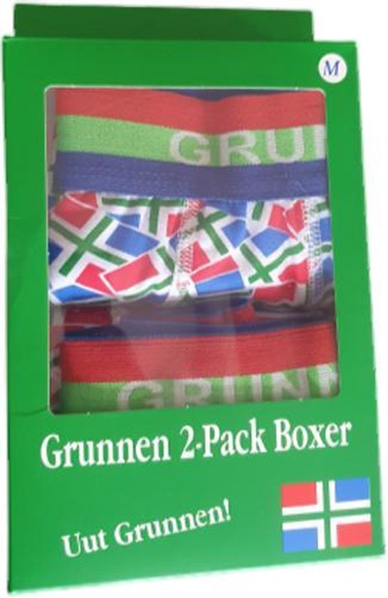 Boxer Grunnen - Paquet de 2 - Taille L