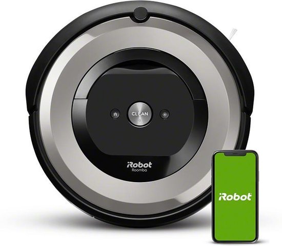 iRobot Roomba e5 robot aspirateur 0,6 L Sans sac Noir, Gris | bol