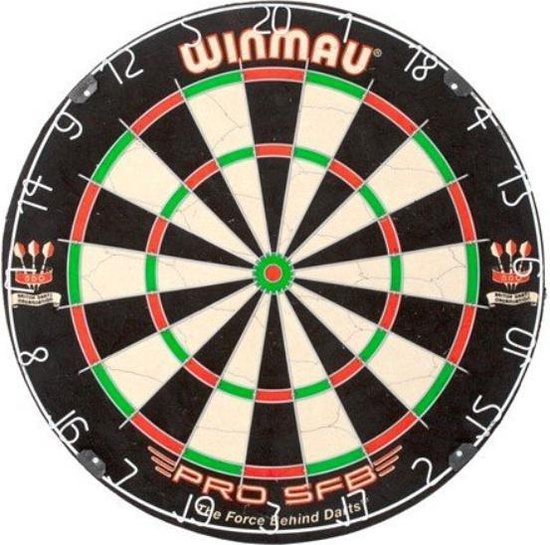 Lena Heavy Duty Dart Stand Pro SFB 300 x 60 incl Oche Dartboard