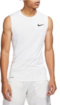 Nike Pro Top  Sporttop - Maat XL  - Mannen - wit,zwart