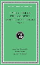 Early Greek Philosophy Vol III Later Ion